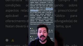 Será que você acerta essa questão da OAB? #direito #provadaoab #examedeordem