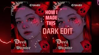 How i made this Dark/neon  edit ft jennie in Ibis paintx