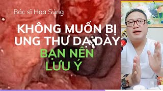 Bác nào bị đau dạ dày nên lưu ý nhé