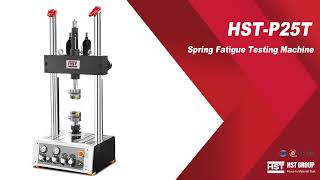 HST-P25T 20KN Computer controlled Tabletop servo spring fatigue testing machine