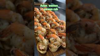 Asian wanton prawn cup #chinesefood #food #cooking #reels #youtubeshorts #ytshorts #ytshort #new