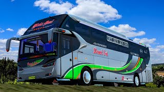 MOD BUSSID TERBARU | MOD BUSSID SR2 XHD PRIME | LIVERY DEWI SRI