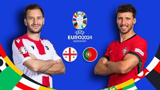 FC 24 - Portugal vs Georgia - UEFA EURO2024 - GroupStage MatchDay 3 Match - Group F - PS5[4K60]