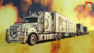 Extreme Trucks #40 - MASSIVE Australian big heavy trucks rigs outback! l ozoutback truckers