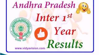 AP Inter 1st Year Results 2017-AP Inter Results 2017 COMING SOON@VidyaVision