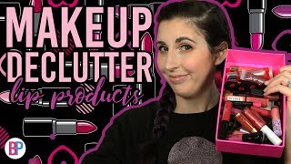 Makeup Declutter | Lipstick Declutter