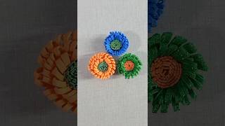 DIY | Foam Sheet Flowers | Easy Flower Art #shorts #ytshorts #art