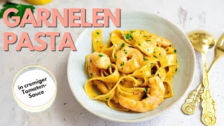 Cremige Garnelen Pasta | #shorts