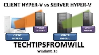 70-697 - Objective 2.2 - Part 4 - Client Hyper V vs Server Hyper-V