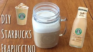 DIY Starbucks Frappucino | 3 Ingredients | EmilyOnline