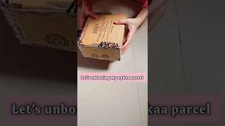 Unboxing my first nykaa parcel 📦✨ #shorts #nykaa #unboxing #review #nykaahaul #unboxingvideo