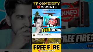 free fire community heart 💖 breaking moments #freefire #viral #trending#shorts  #trendingshorts