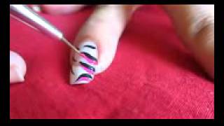 Easy and simple nail art design at home