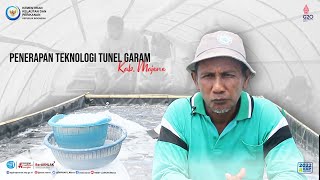 Penerapan Teknologi Tunel Garam Kab. Majene