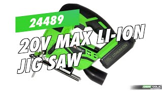 OEMTOOLS 24489 20V Max Li-Ion Jig Saw