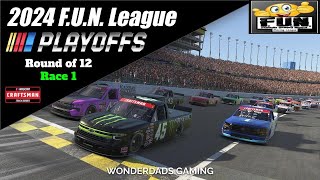 2024 FUN League NASCAR Playoffs Round of 12 Kansas