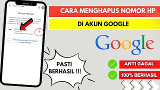 Cara Menghapus Nomor Telepon Verifikasi 2 Langkah Akun Google