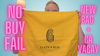 MY FIRST GOYARD | WHAT I BOUGHT ON VACA | California