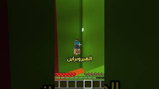 الهيروبراين أو النوتش #ماين_كرافت #ماينكرافت #minecraft #gaming #ماين_كرافت_جوال #minecraftshorts