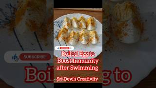 Pepper Egg 🥚| Boost Immunity After Swimming | By Sri Devi's Creativity ❤️