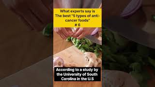 What experts say is The best "5 types of anti-cancer foods" [part 6]