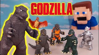 Godzilla vs Kong New Empire Vinimates Movie BATTLE Figures Diamond Select Toys Set - Puppet Steve