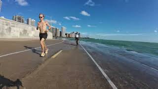 2024, August 7, Cycling on Chicago Lakefront Trail