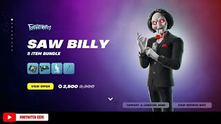 Fortnite Item Shop 9 October 2024 Fortnite x Saw Billy