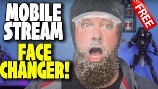 Mobile Streaming Face Changer is a game changer! Iphone and Android FREE