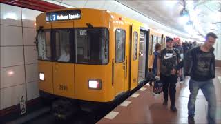 U-Bahn Berlin - Bahnhof Altstadt Spandau U7 [HD]