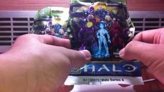 MEGA BLOKS HALO series 4 blind Hero bag  openning