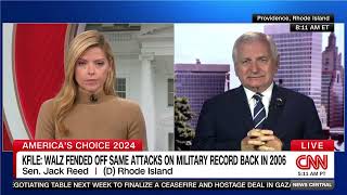 Reed Joins Kate Bolduan on CNN News Central to Discuss National Security & the 2024 Election