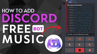 How to Add FREE Music Bot to Discord Server