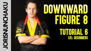 Nunchaku freestyle tutorial 6 | Downward figure 8 | LVL: Beginners | Joris vd Berg