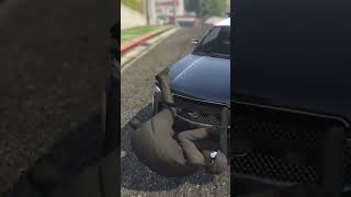 How strong is my player's leg in GTA 5 ONLINE???? #gta5 #rockstar