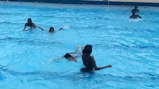 Girl Breaststroke Vs Boy Breast Stroke Technique "The last person wins"