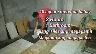 paano mag estimate ng tiles