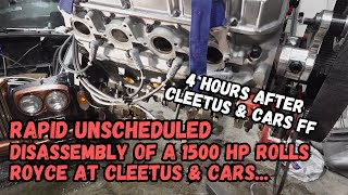 1500 HP Rolls Royce has heartbreaking engine failure at Cleetus & Cars Freedom Factory - Nov 18 2023