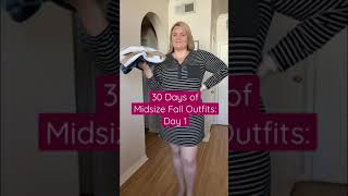 Day 1 of 30 days of midsize fall outfits! Follow along for all 30 days!