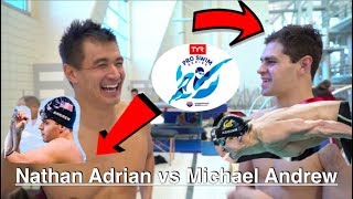 Michael Andrew vs Nathan Adrian 50m Freestyle: TYR Atlanta Pro Swim Series 2018