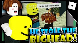 STEALING People's BIGHEAD! As a bacon *SAD ENDING* Prank! | ROBLOX