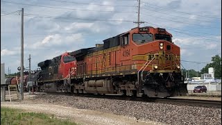 BNSF and UP Action Around St. Louis! 6/10-6/19/22