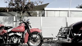 Harley Servi Car with tow bar 1948