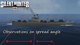 SH3 Tactical considerations : Salvos and spread angle #sh3