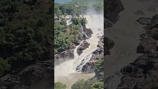 | Barachukki Falls | #shorts #ytshorts #travel #nature #waterfalls #bangalore #travelengersharma