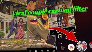 Trending anime couple filter Instagram ! anime trending filter Instagram 2024 ! new filter cartoon