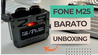 FONE M25 - Bom e Barato! FONE BLUETOOTH CUSTO BENEFÍCIO Do AliExpress - Unboxing e Review!