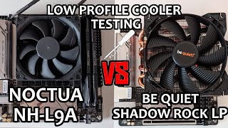 Noctua NH-L9a vs Be Quiet Shadow Rock LP - Low Profile CPU Cooler Testing