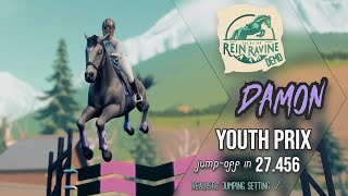 Youth Prix on Damon in 27.456 : Tales of Rein Ravine Demo : Realistic Jumping ON