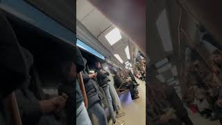 Неадекватный пассажир в метро пропустил станцию#metro #russia #shorts #tiktok #tesla #car #tiktok